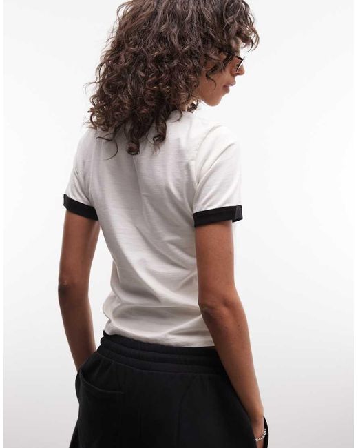 Carhartt White Outlaw Star Ringer T-Shirt