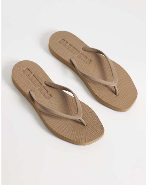 Sleeper Natural Tapered Flip Flops