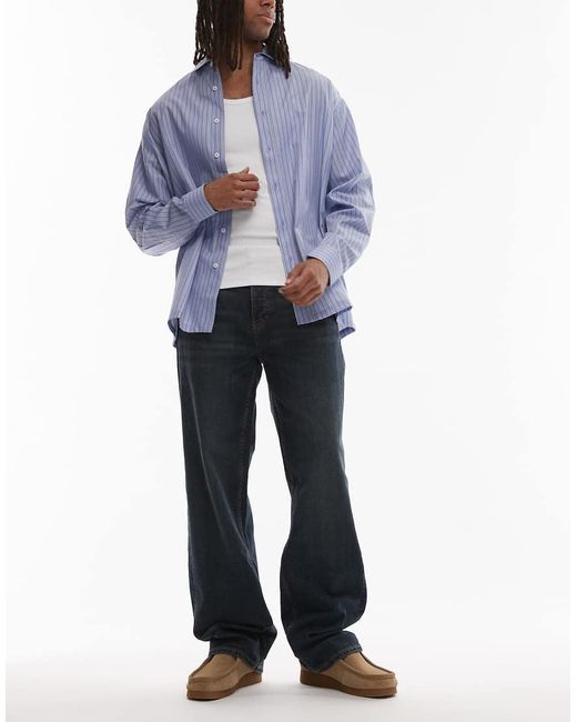 Tommy Hilfiger Blue Jaimie Relaxed Straight Jeans for men