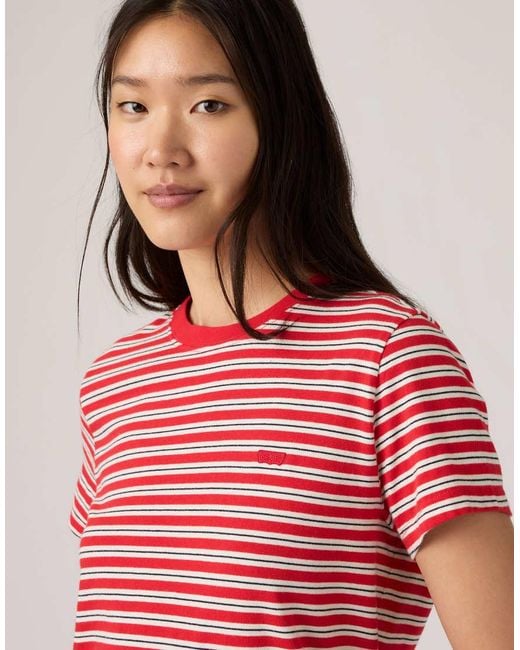 Levi's Red Favorite Cotton Tee