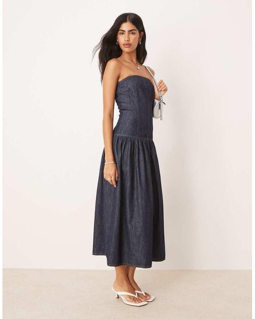 sachin and babi light blue dress Drop Waist Dresses Are European Summer's Biggest Trend