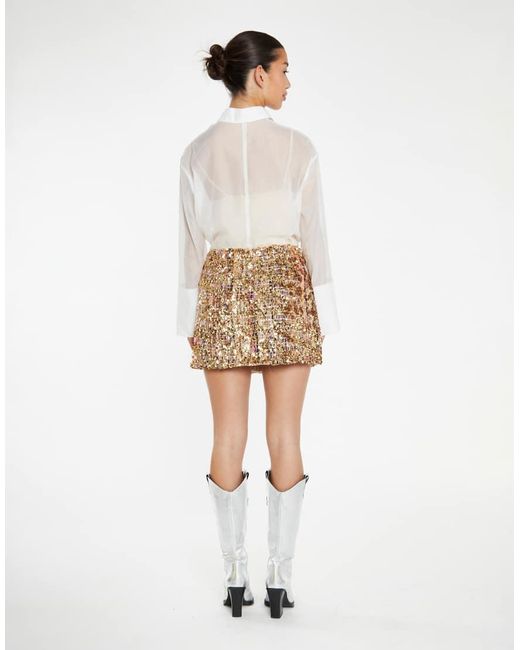 Glamorous White Mini Skirt