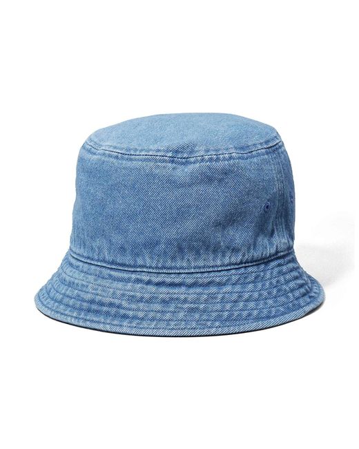 Calvin Klein – anglerhut aus vintage-denim in Blue für Herren
