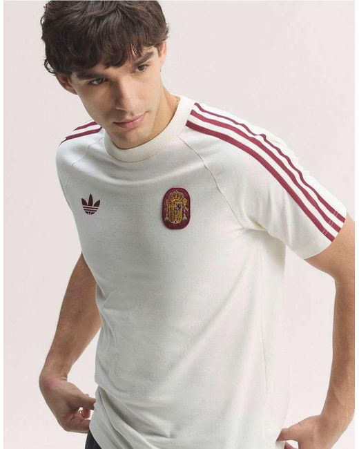 Adidas Originals White Spain Originals T-Shirt for men