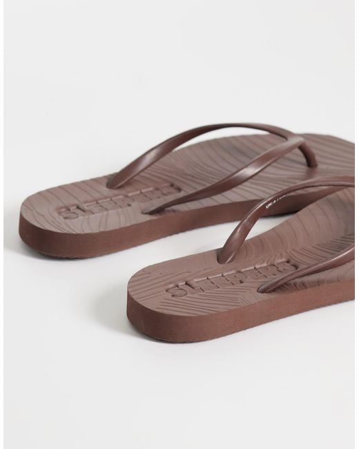 Sleeper Brown Tapered Flip Flops