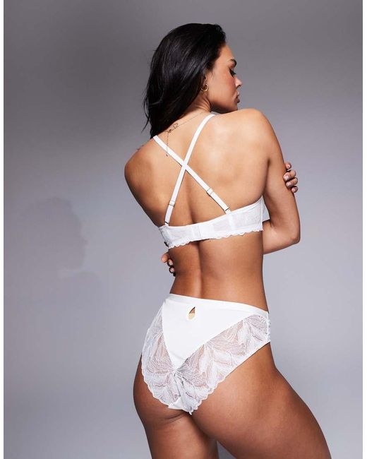 KBX Gray Harper High Waist Brazilian Brief
