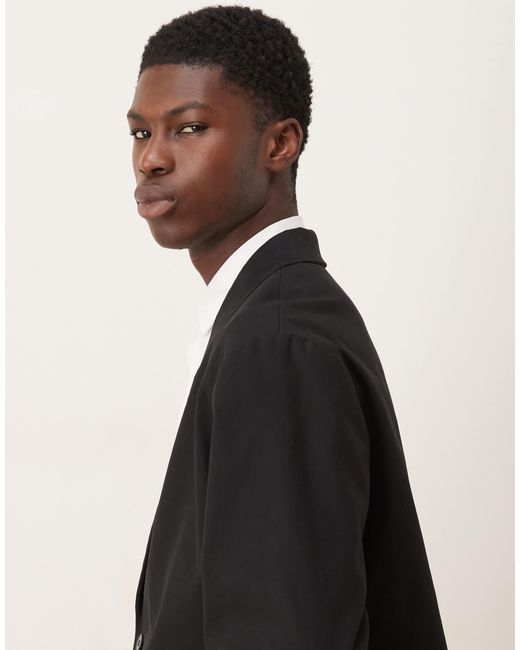 Veste ASOS pour homme en coloris Black