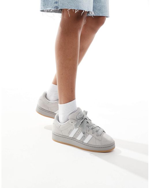 Campus - baskets style années 2000 avec semelle en caoutchouc - et blanc Adidas Originals pour homme en coloris White
