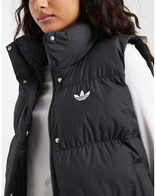 Adidas Originals Black Padded Gilet