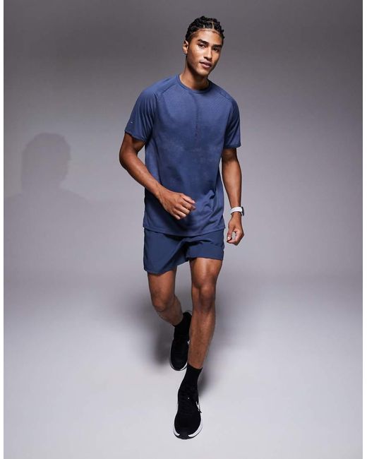 Nike Blue Stride Dri-fit T-shirt for men