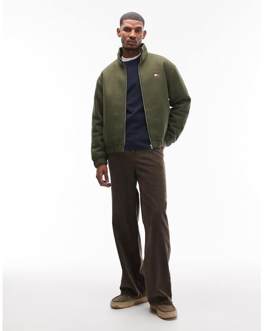 Tommy Hilfiger Green Essential Wool Padded Jacket for men