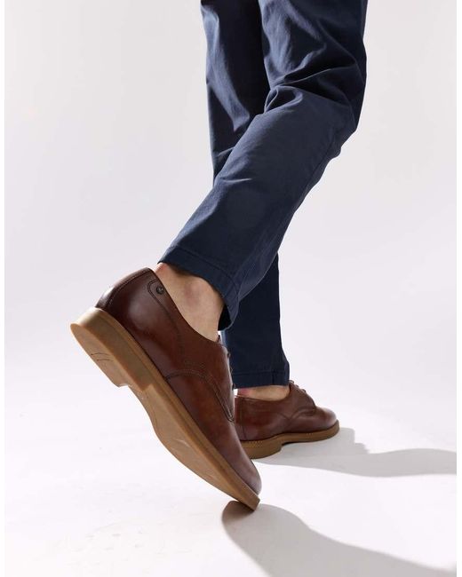 Base London Blue Strand Lace Up Shoe for men