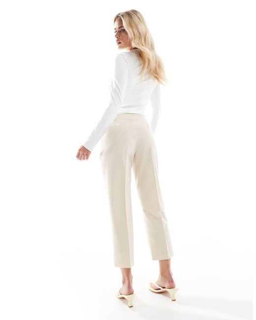 Miss Selfridge White Essentials Cigarette Trouser
