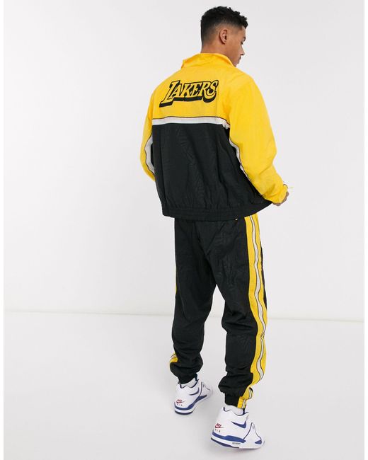Basketball LA Lakers NBA - Tuta sportiva giallo/nero di Nike in Black da Uomo