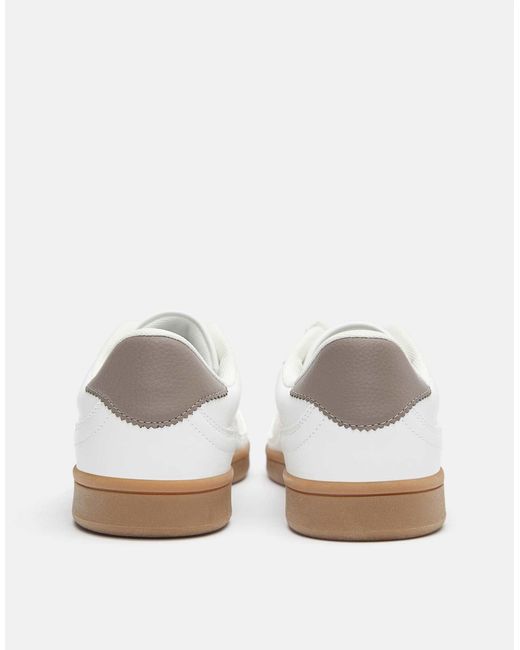 Baskets rétro Pull&Bear en coloris White