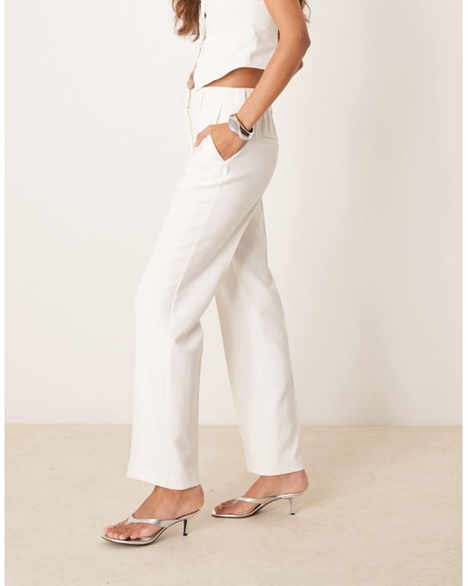 Y.A.S Natural Tailored Straight Leg Trouser Co-ord