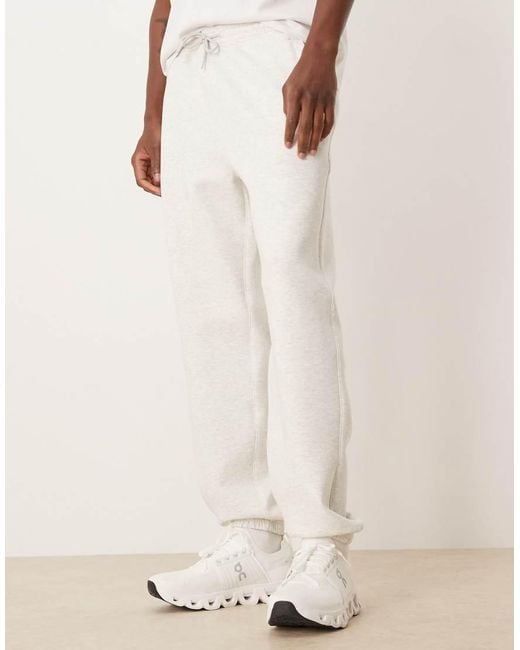 Abercrombie & Fitch Natural Ypb Fleece Cinch Hem joggers for men