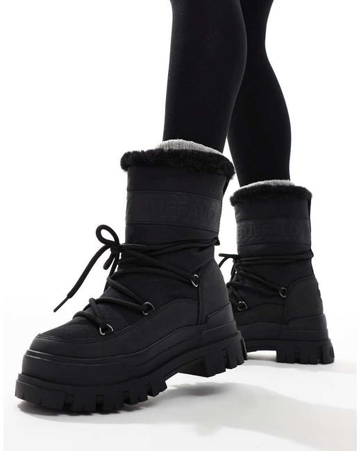 Buffalo Black Aspha Blizzard Boot