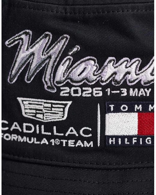 Tommy Hilfiger Blue X Cadillac F1 Miami Bucket Hat