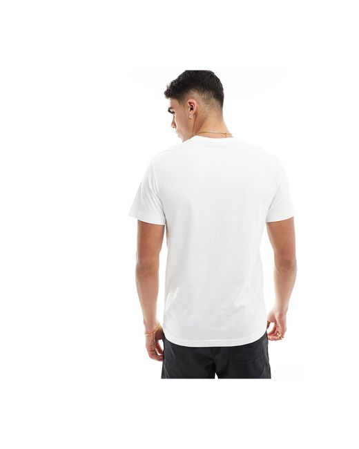 Calvin Klein White Meta Legacy Logo T-shirt for men