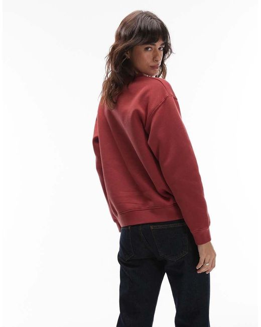 Levi's Red Everyday Sweatshirt With Small Logo