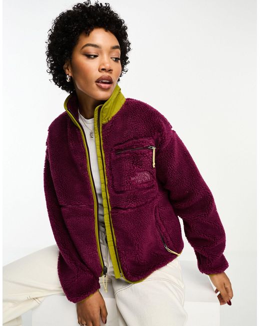 Heritage extreme pile - veste en polaire zippée - bordeaux The North Face  en coloris Violet | Lyst
