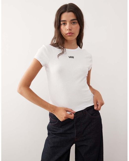Vans White Cameron Tee