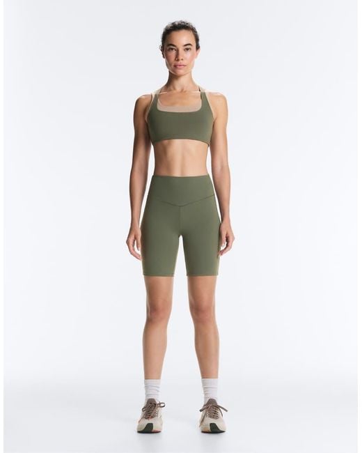 Oysho Green Evermove 20Cm Short Leggings