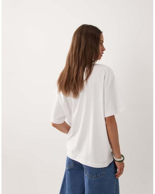 ASOS Blue Oversized T-shirt With La Dolce Viita Lemons Graphic