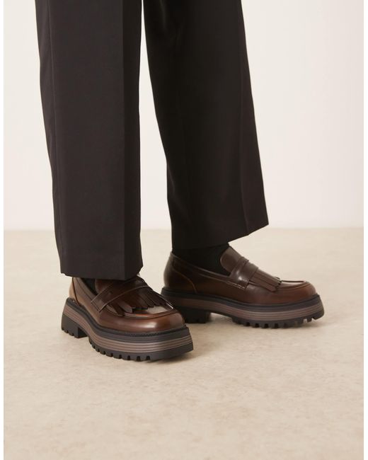 ASOS – loafer in Black für Herren