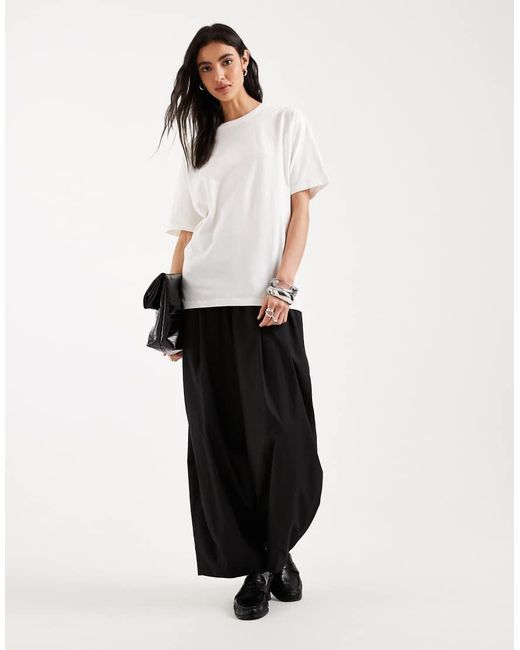Brave Soul White Oversized Fit T-shirt