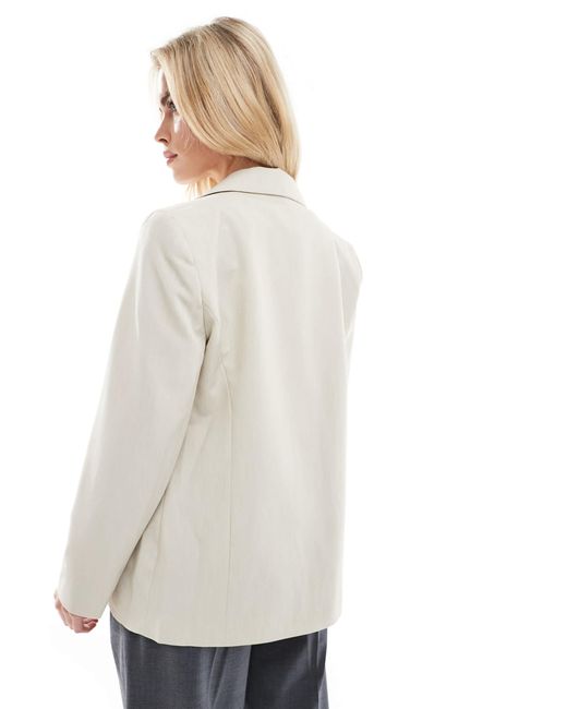 Miss Selfridge White – basic-blazer