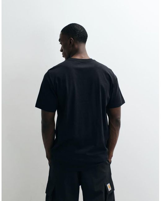 The North Face Black Simple Dome Logo T-shirt for men