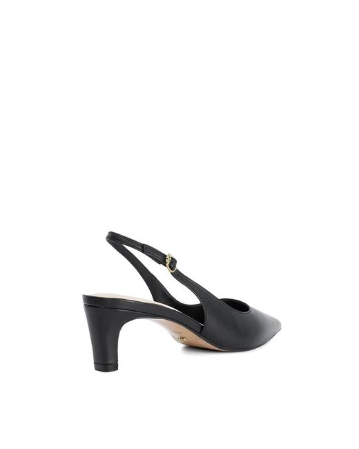 Dune Black Connection Slingbacks