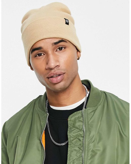 Pull&Bear – strickmütze in Green für Herren