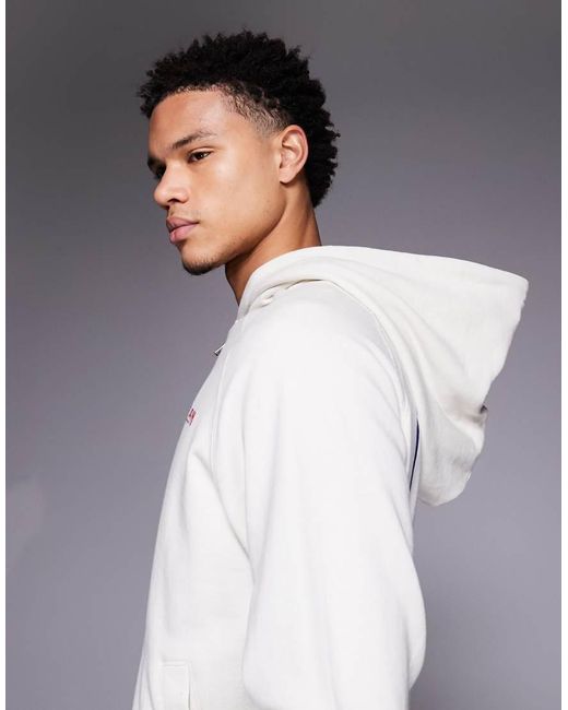 ICECREAM Gray Waitress Zip Through Hoodie for men