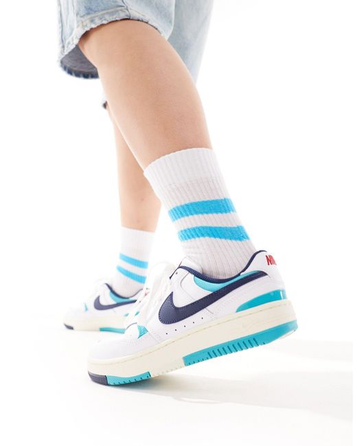 Nike Blue Gamma Force Sneakers
