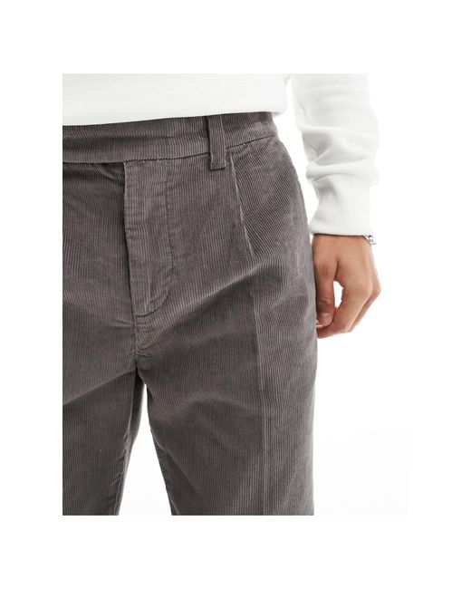 Pantalon en velours côtelé - clair New Look pour homme en coloris Black