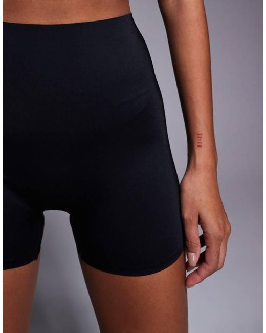 Bye Bra Blue Invisible Mid Waist Light Support Shortie