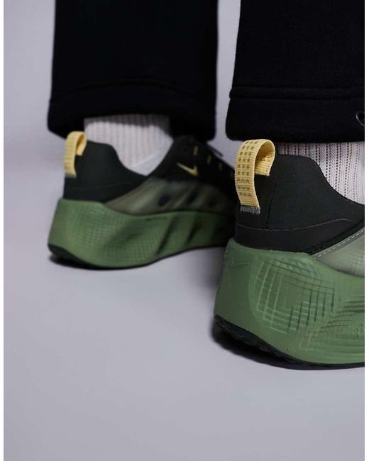 Nike Green Ava Rover Reflective Trainers for men