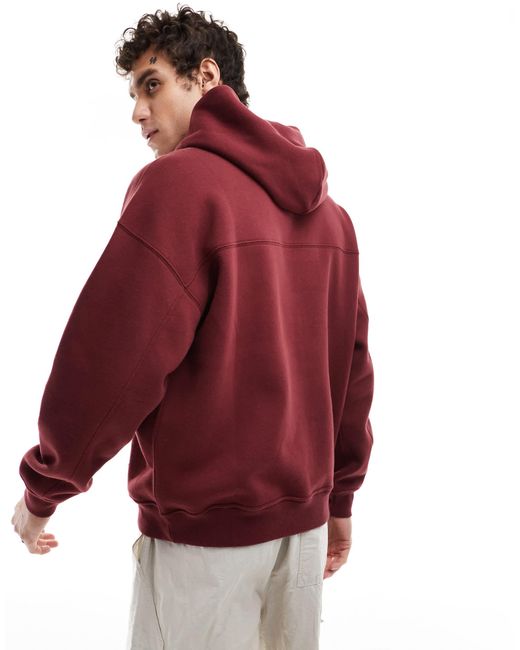 Abercrombie Fitch Icon Embroid Logo Hoodie in Red for Men Lyst Australia
