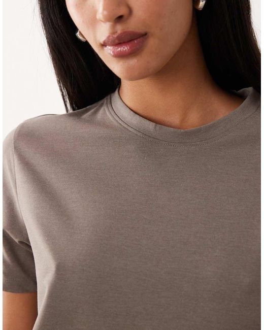 Vila Brown Oversized Boyfriend Fit T-shirt