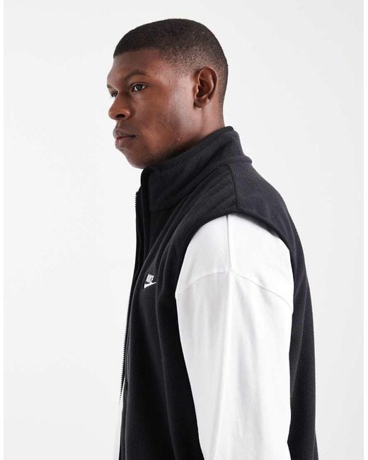 Nike Blue Club Fleece Gilet for men