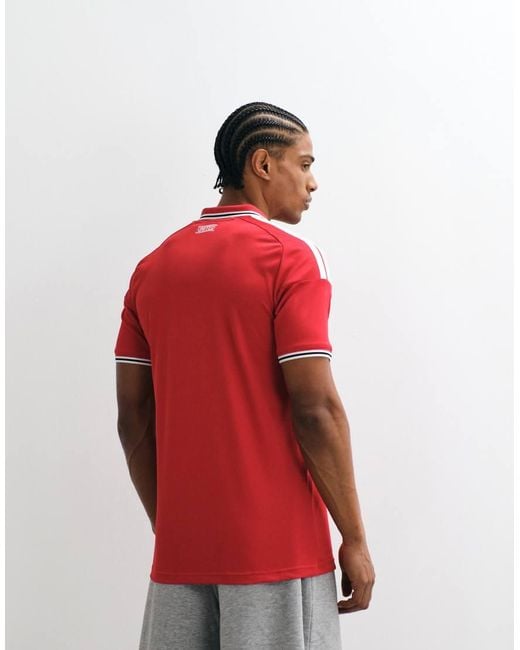 Adidas Originals Red Adidas Football Manchester United 26/27 Home Shirt for men