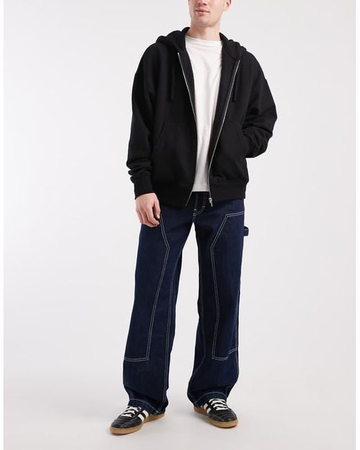 Tommy Hilfiger Blue Jaimie Relaxed Straight Fit Carpenter Jeans for men