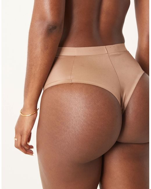 Spanx Brown Shape Invisible Thong