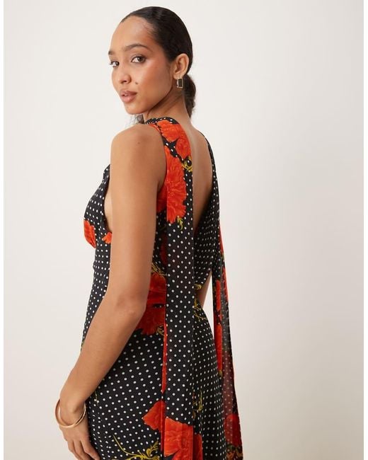 Never Fully Dressed Natural Sophie Midi Dress