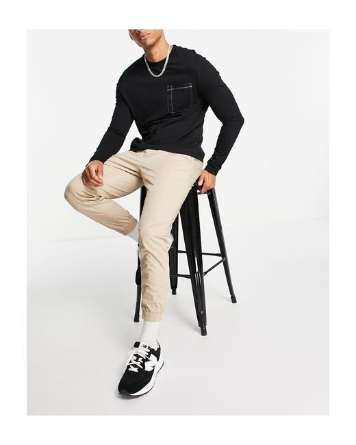 Jack \u0026 Jones Cotton Intelligence Chino 