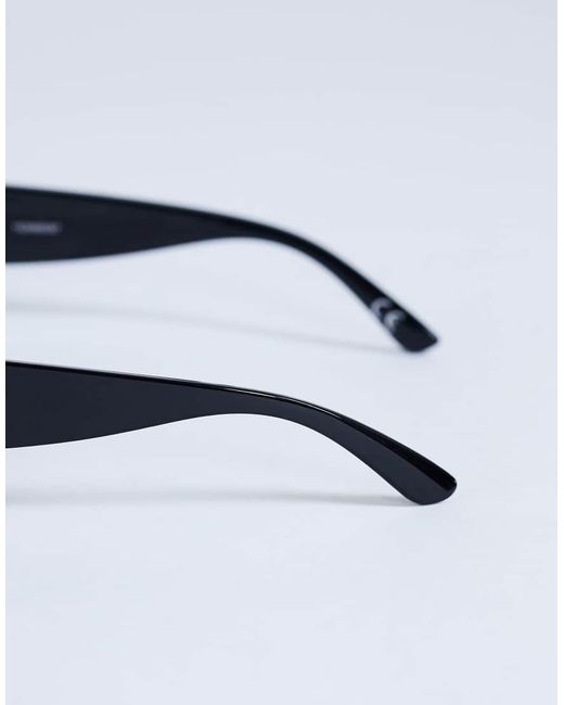 TOPSHOP Blue Mykonos Cat Eye Sunglasses