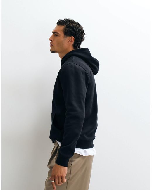 ASOS Essentials oversize-kapuzenpullover in Blue für Herren